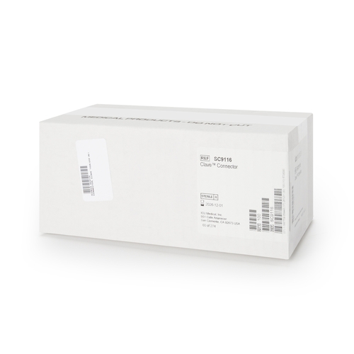 MON870087CS - ICU Medical - ICU Medical IV Connector, 100 EA/CS