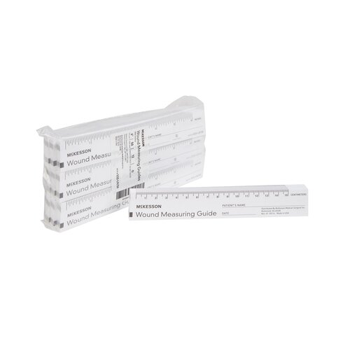 MON871649CS - McKesson - McKesson Wound Measuring Guide 6" Paper NonSterile, 288 EA/CS