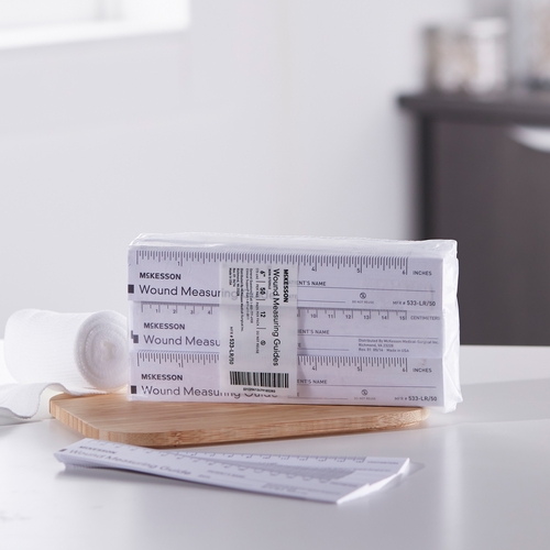 MON871649CS - McKesson - McKesson Wound Measuring Guide 6" Paper NonSterile, 288 EA/CS