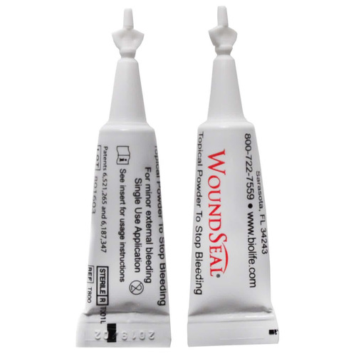 MON873404EA - Medique Products - Medique Products Hemostatic Agent Wound Seal 2 per Pack Sterile