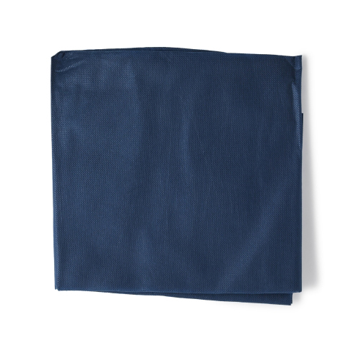 Stretcher Sheet Flat Sheet 40 X 84 Inch Blue Nonwoven Fabric Disposable