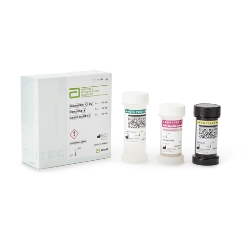 MON873766EA - Abbott Nutrition - Reagent Architect Infectious Disease Immunoassay HIV-1 / HIV-2 Combo For Architect c4100 Analyzer 100 Tests 1 Kit, 1/EA