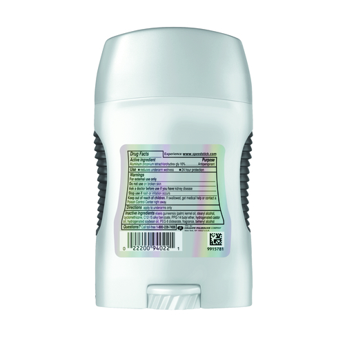 MON874259CS - Colgate-Palmolive - Power™ Speed Stick&reg; Antiperspirant/Deodorant, Solid, 1.8 oz., Fresh Scent, 12 EA/CS