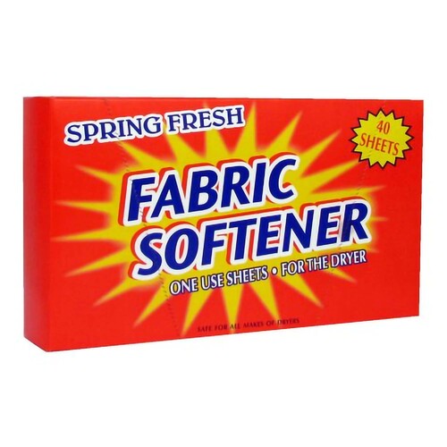 MON875514BX - US Chemical - US Chemical Dryer Sheet Spring Fresh 40 Count Box Sheet Spring Fresh Scent, 40/BX