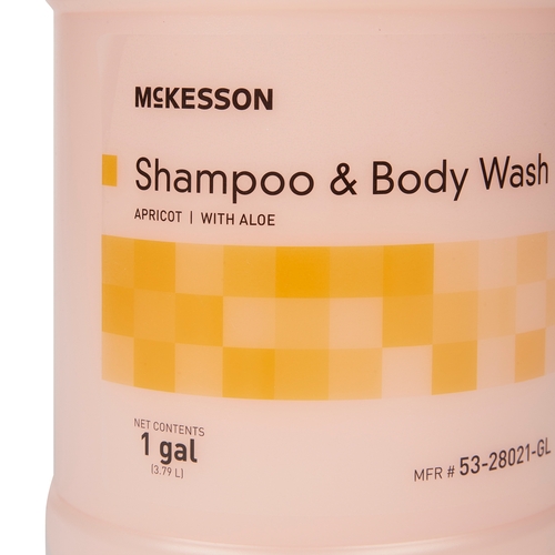 MON877030CS - McKesson - McKesson Shampoo and Body Wash 1 gal. Jug Apricot Scent, 4 EA/CS