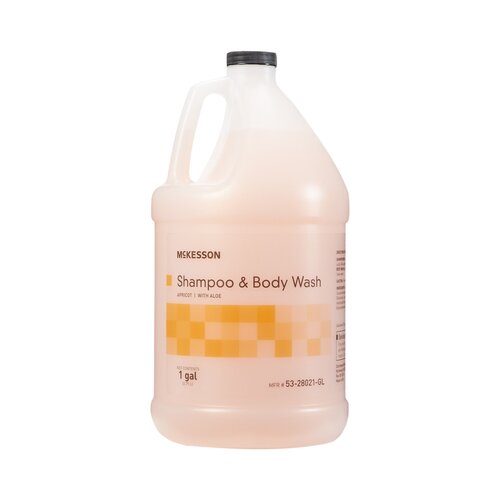 MON877030CS - McKesson - McKesson Shampoo and Body Wash 1 gal. Jug Apricot Scent, 4 EA/CS