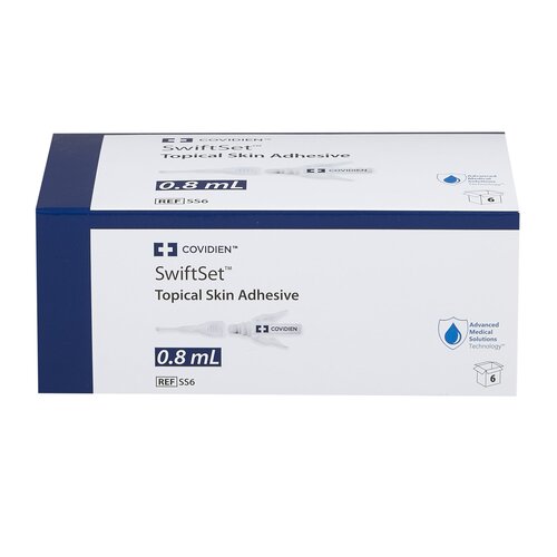 MON880468EA - Medtronic - Medtronic Skin Adhesive SwiftSet&trade; 0.8 mL Liquid Precision and Dome Applicator Tip n-Butyl-2 Cyanoacrylate