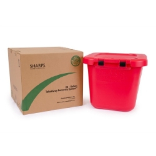 MON881047EA - Sharps Compliance - 20-Gallon TakeAway Recovery System