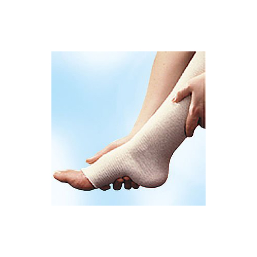 MON881845EA - BSN Medical - BSN Medical Elastic Tubular Support Bandage Tensoshape&reg; 14-4/5 X 16-2/5 Foot Below Knee Pull On Tan NonSterile Size D / E / Large Standard Compression