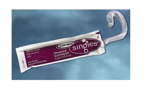 MON883437CS - Cone Instruments - Cone Instruments Ultrasound Gel Clear Image Singles High Viscosity 28 Gram Packet NonSterile