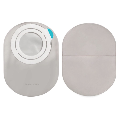 MON891201BX - Coloplast - Filtered Ostomy Pouch SenSura Mio Flex Two-Piece System Closed End, 30 EA/BX