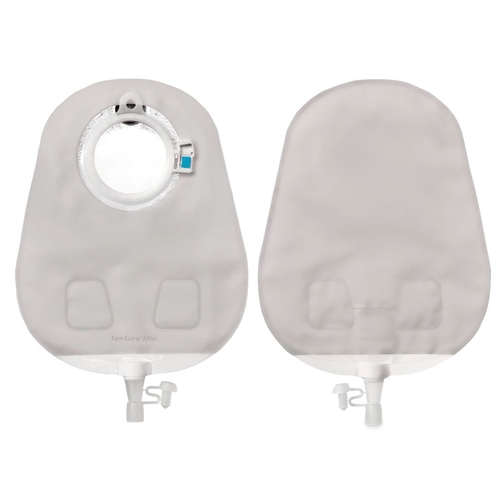 MON891248BX - Coloplast - Urostomy Pouch SenSura&reg; Mio Click Two-Piece System Maxi Length Flat 50 mm Stoma Drainable 10 per Box
