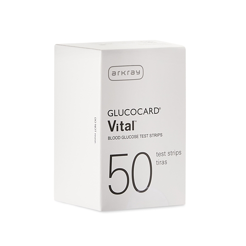 MON893032BX - Arkray - Arkray Glucocard Vital Sensor DME Test Strips - 50/Box