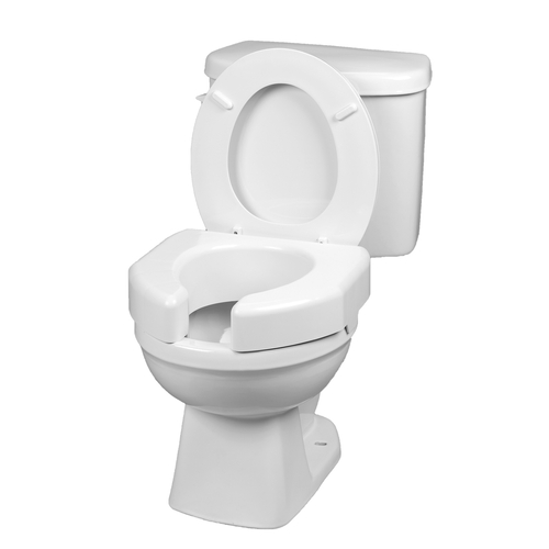 MON893055EA - Maddak - Basic Open Front Elevated Toilet Seat