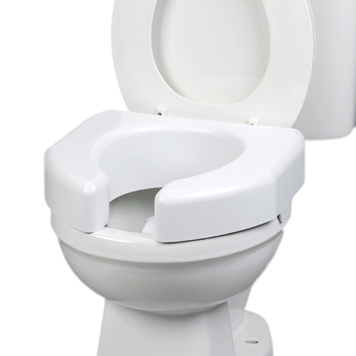 MON893055EA - Maddak - Basic Open Front Elevated Toilet Seat