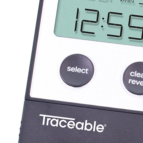 MON897971EA - Cole-Parmer - Digital Thermometer / Hygrometer Traceable Fahrenheit / Celsius 32-&deg; to 122-&deg;F (0-&deg; to 50-&deg;C) Internal Sensor Flip-out Stand / Wall Mount Battery Operated, 1/EA