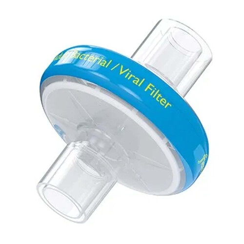 MON899386BX - Flexicare - Flexicare Heat and Moisture Exchanger with Filter ThermoShield 30.3 mg H20 @ 200 VT 1.71 cm H2O @ 30LPM