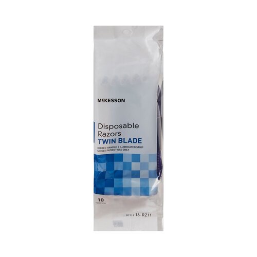 MON899539CS - McKesson - McKesson Razor Twin Blade Disposable, 720 EA/CS
