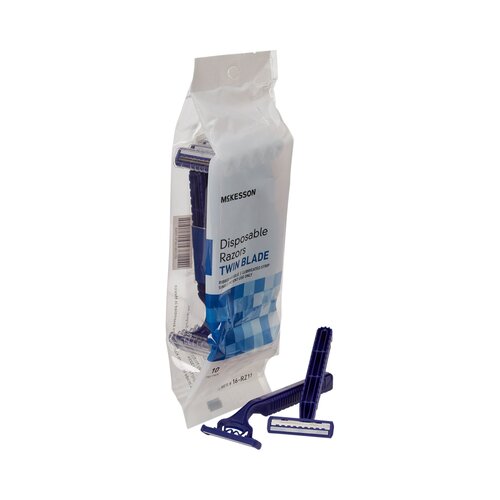 MON899539CS - McKesson - McKesson Razor Twin Blade Disposable, 720 EA/CS