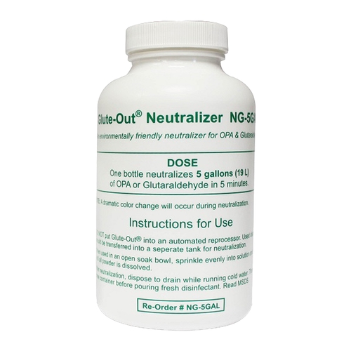MON902702CS - Civco Medical Instruments - OPA / Glutaraldehyde Neutralizer Glute-Out RTU Powder 10 oz. Bottle Single Use, 12/CS