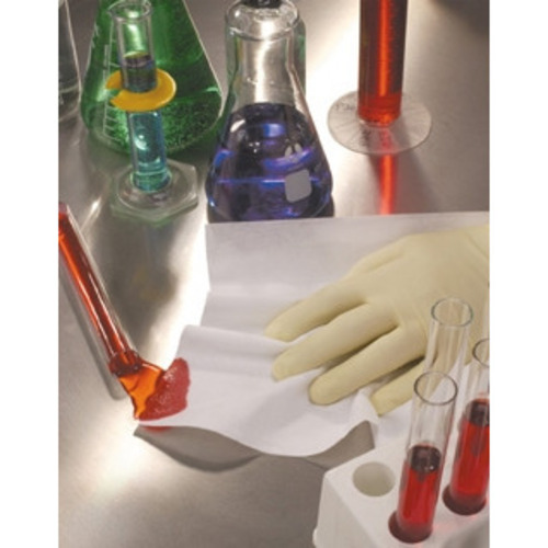 MON903288CS - Contec - Contec Cleanroom Wipe Amplitude EcoCloth ISO Class 6 White NonSterile Cellulose / Polyester 9 x 9&quot; Disposable, 3600 EA/CS