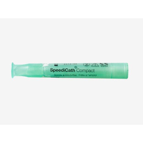 MON906218EA - Coloplast - Coloplast Urethral Catheter SpeediCath Compact Plus Straight Tip Hydrophilic Coated Polyurethane 10 Fr. 2-3/4&quot;, 1/EA