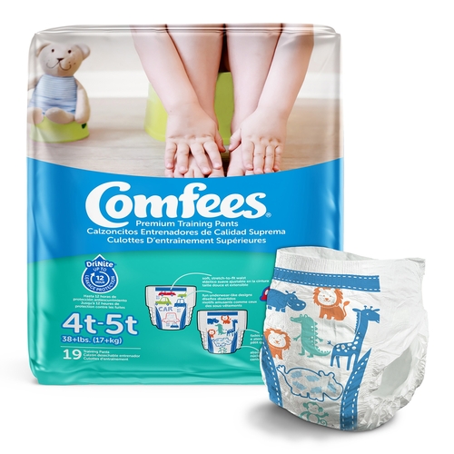 MON907039CS - Attends - Attends Youth Training Pants Comfees Pull On 4T-5T Disposable, 114 EA/CS
