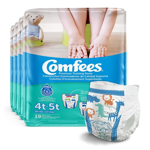 MON907039CS - Attends - Attends Youth Training Pants Comfees Pull On 4T-5T Disposable, 114 EA/CS