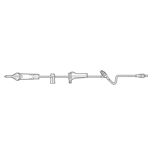 MON915616CS - Baxter - Solution Set, Non-Vented, CLEARLINK Luer Activated Valve, 10 drops/mL, 76" (1.9 m), 48 EA/CS