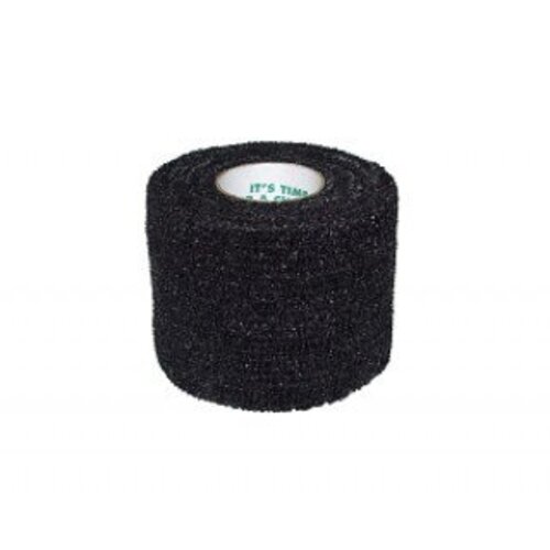MON924970CS - Andover Coated Products - PowerFlex&reg;Cohesive Bandage 2" x 6 Yd. Standard Compression, Self-adherent Closure, Black NonSterile