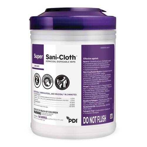 Super Sani-Cloth Sani-Cloth® Super Surface Disinfectant Cleaner