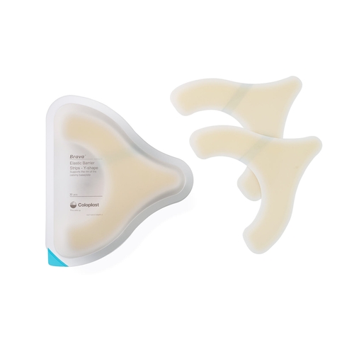 MON931146EA - Coloplast - Coloplast Barrier Strip Brava&reg; Y-Shape, Elastic