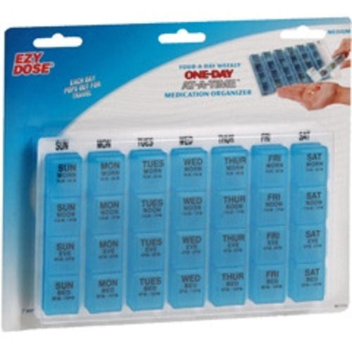 MON934756PK - Apothecary Products - One-Day-At-A-Time&reg; Pill Organizer - 7 Day