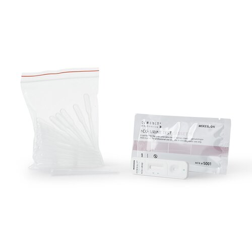 MON949871KT - McKesson - Rapid Diagnostic Test Kit McKesson Consult One-Step hCG Pregnancy Test Urine Sample CLIA Waived 25 Tests