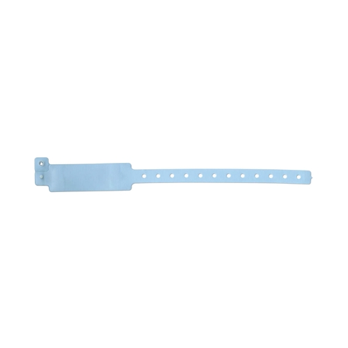 MON950907BX - PDC Healthcare - Identification Wristband with Shield Veri-Color&reg; Write On Band Permanent Snap Without Legend, 250/BX