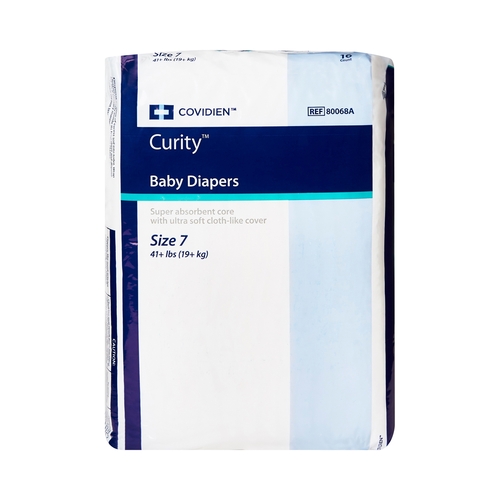 MON951645CS - Cardinal Health - Cardinal Health Curity&trade; Baby Diapers - Size 7