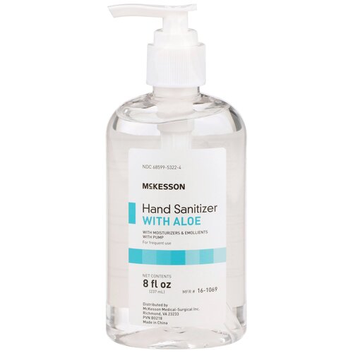 MON953791CS - McKesson - McKesson Hand Sanitizer with Aloe, 24 EA/CS