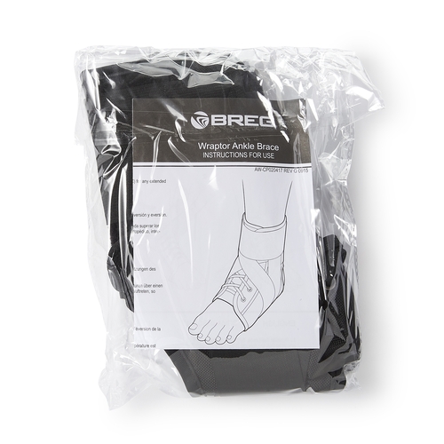 Breg Wraptor Ankle Brace Breg Wraptor Medium Lace-Up Male 9 to 11 / Female  10 to 12 Foot, 1/EA - Breg SA702005 EA - Betty Mills
