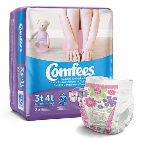 MON955453CS - Attends - Attends Comfees&reg; Pull On Toddler Training Pants, 3T - 4T, 138/CS
