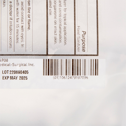 MON957986CS - McKesson - McKesson Hand Sanitizer with Aloe, 4 EA/CS