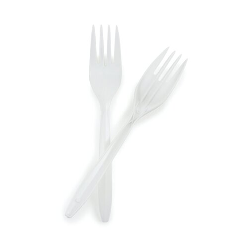 MON959243CS - McKesson - Fork General Purpose White Polypropylene, 1000 EA/CS