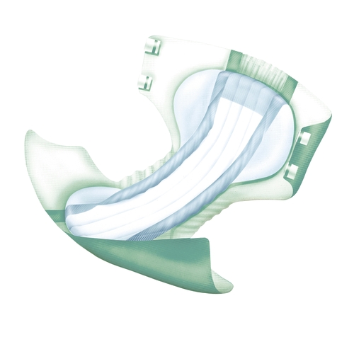 MON959528CS - Abena - Delta-Form L3&reg; Adult Incontinent Briefs, Tab Closure, Large, Disposable, Heavy Absorbency, 60/CS