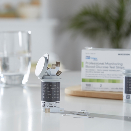 MON960297CS - McKesson - McKesson Blood Glucose Test Strips McKesson TRUE METRIX&reg; PRO 100 Test Strips per Box
