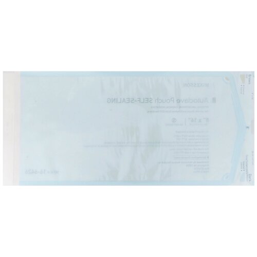 MON960946CS - McKesson - McKesson Pch Self Seal Econ 8X16 200EA/BX 5Bx/CS Mck Brand, 1000 EA/CS