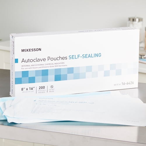 MON960946CS - McKesson - McKesson Pch Self Seal Econ 8X16 200EA/BX 5Bx/CS Mck Brand, 1000 EA/CS