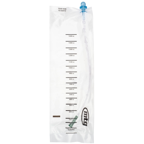 MON970219CS - MTG - Intermittent Catheter Kit MTG Instant Cath Coude Tip 14 Fr. Without Balloon Silicone, 100 EA/CS