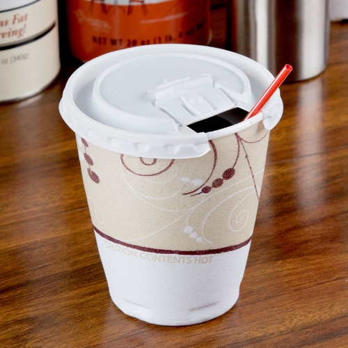 MON972569CS - Solo - Solo Drinking Cup Trophy Plus 8 oz. Symphony Print Paper Disposable, 1000 EA/CS