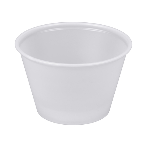 Solo Plastic Portion Cups - 4 oz cups, 2500 pack