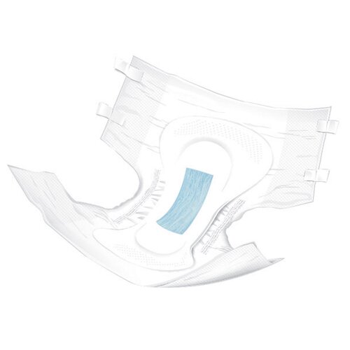 MON973142CS - McKesson - McKesson Incontinent Brief Lite Tab Closure Medium Disposable Light Absorbency, 96 EA/CS