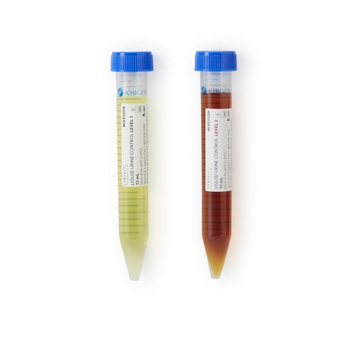 MON976926CS - McKesson - McKesson Urine Chemistry Liquid Urine Dipstick Control Solution, 2 Levels McKesson Consult Analyte Testing Positive / Negative 2 X 12 mL, 4EA/BX, 10BX/CS